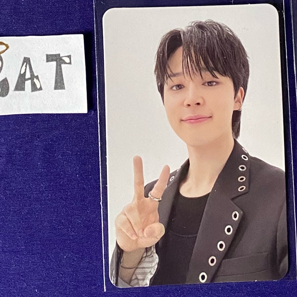 Jimin Korean Korea Lucky Draw Photocard- Face Album